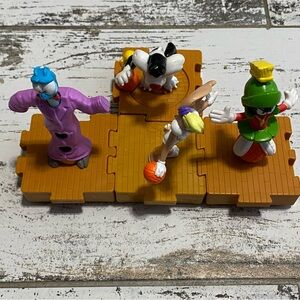 McDonalds Vintage 1996 Space Jam Happy Meal Toys Set of 4 No Packaging